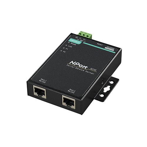 مبدل سریال به اترنت صنعتی موگزا MOXA NPort 5210 Serial to Ethernet Device Server
