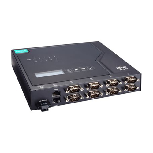 مبدل سریال به اترنت صنعتی موگزا MOXA NPort 5610-8-DT-G2-T Serial to Ethernet Device Server