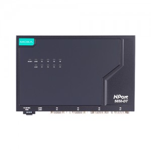 مبدل سریال به اترنت صنعتی موگزا MOXA NPort 5650I-8-DT-G2-T Serial to Ethernet Device Server