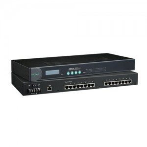 سرور دستگاه سریال به اترنت رکمونت موگزا MOXA NPort 5610-16-48 Rackmount Serial Device Server