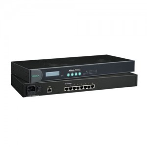 مبدل سریال به اترنت صنعتی موگزا MOXA NPort 5610-8 Serial to Ethernet Device Server