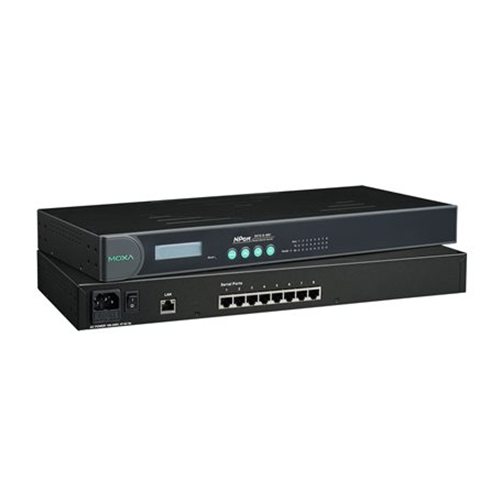 مبدل سریال به اترنت صنعتی موگزا MOXA NPort 5630-8 Serial to Ethernet Device Server