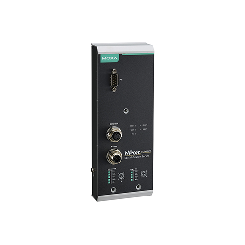 مبدل سریال به اترنت صنعتی موگزا MOXA NPort 5150AI-M12-T Serial to Ethernet Device Server