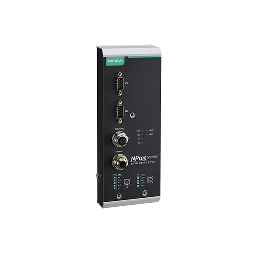 مبدل سریال به اترنت صنعتی موگزا MOXA NPort 5250AI-M12 Serial to Ethernet Device Server