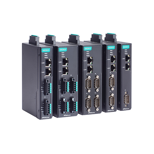 مبدل سریال به اترنت صنعتی موگزا MOXA NPort IA5150-SFP-G2 Serial to Ethernet Device Server