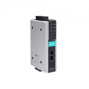 مبدل سریال به اترنت صنعتی موگزا MOXA NPort IA-5150-M-SC-T Serial to Ethernet Device Server