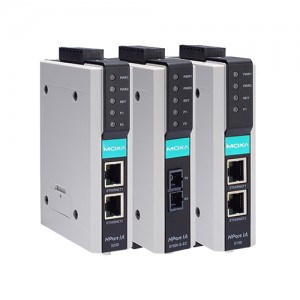 مبدل سریال به اترنت صنعتی موگزا MOXA NPort IA-5150-M-SC Serial to Ethernet Device Server
