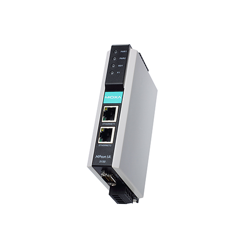 مبدل سریال به اترنت صنعتی موگزا MOXA NPort IA-5150I-T Serial to Ethernet Device Server