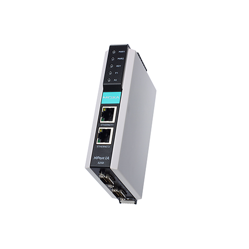 مبدل سریال به اترنت صنعتی موگزا MOXA NPort IA-5250-T Serial to Ethernet Device Server
