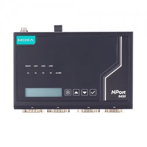 ترمینال سرور صنعتی موگزا MOXA NPort 6450-2TX-G2 Secure Terminal Server