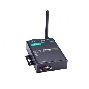مبدل سریال به اترنت بی سیم صنعتی موگزا MOXA NPort W2150A-W4-T-CN Serial to Wireless Device Server