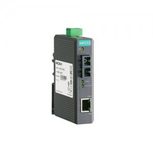 مبدل اترنت به فیبر نوری صنعتی موگزا MOXA IMC-21-M-SC Ethernet-To-Fiber Converter