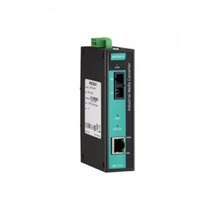 مبدل اترنت به فیبر نوری صنعتی موگزا MOXA IMC-21A-S-SC Ethernet-To-Fiber Converter