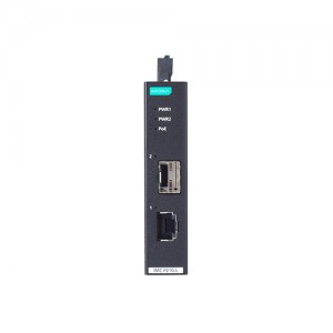 مبدل اترنت به فیبر نوری صنعتی موگزا MOXA IMC-P21GA-G2 Ethernet-To-Fiber Converter