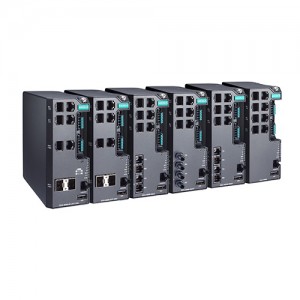 سوئیچ مدیریتی لایه 2 صنعتی موگزا MOXA EDS-4008-2MSC-HV Layer 2 Managed Switch