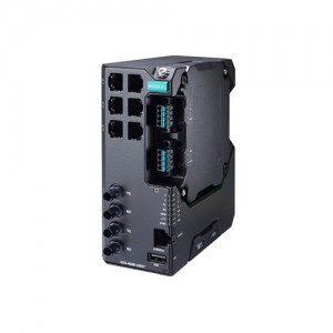 سوئیچ مدیریتی لایه 2 صنعتی موگزا MOXA EDS-4008-2MST-HV Layer 2 Managed Switch