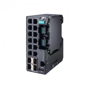 سوئیچ مدیریتی لایه 2 صنعتی موگزا MOXA EDS-4012-4GC-LV Layer 2 Managed Switch