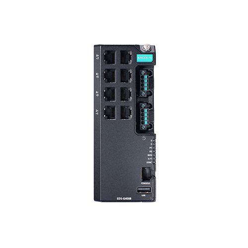 سوئیچ مدیریتی صنعتی موگزا MOXA EDS-G4008-LV Managed Ethernet Switch