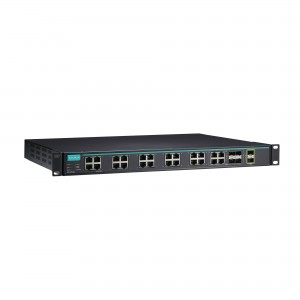 سوئیچ مدیریتی صنعتی موگزا MOXA ICS-G7526A-2XG-HV-HV-T Managed Ethernet Switch