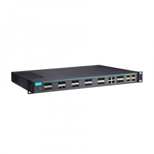 سوئیچ مدیریتی صنعتی موگزا MOXA ICS-G7528A-20GSFP-4XG-HV-HV-T Managed Ethernet Switch