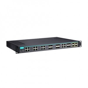 سوئیچ مدیریتی صنعتی موگزا MOXA ICS-G7528A-8GSFP-4XG-HV-HV-T Managed Ethernet Switch