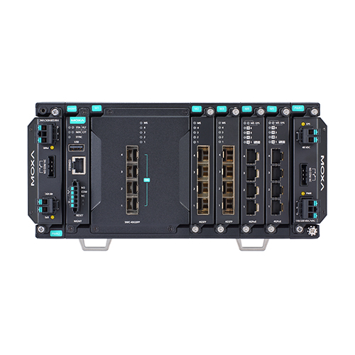 سوئیچ مدیریتی صنعتی موگزا MOXA MDS-G4020-4XGS-T Managed Ethernet Switch