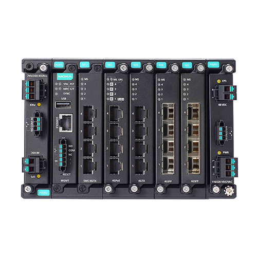 سوئیچ مدیریتی صنعتی موگزا MOXA MDS-G4020 Managed Ethernet Switch