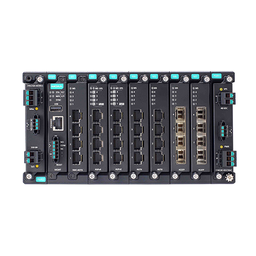سوئیچ مدیریتی صنعتی موگزا MOXA MDS-G4028-T Managed Ethernet Switch