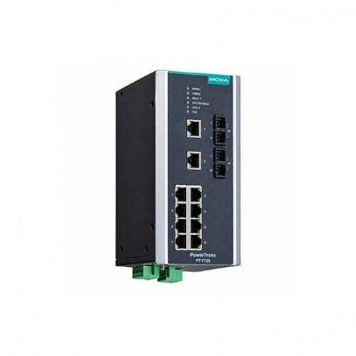سوئیچ مدیریتی صنعتی موگزا MOXA PT-510-SS-SC-24 Managed Ethernet Switch
