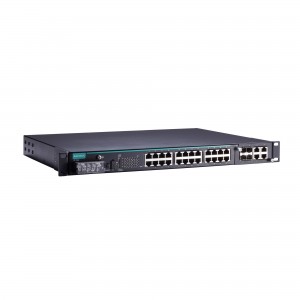 سوئیچ مدیریتی صنعتی موگزا MOXA PT-7528-24TX-WV-HV Managed Ethernet Switch