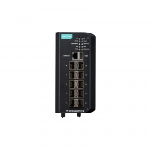سوئیچ مدیریتی صنعتی موگزا MOXA PT-G510-8GSFP-PHR-HV Managed Ethernet Switch