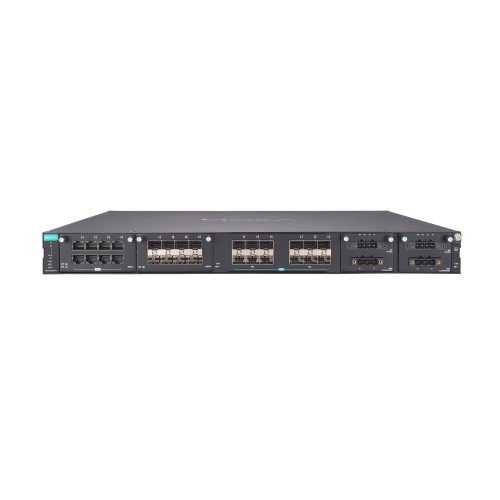 سوئیچ مدیریتی صنعتی موگزا MOXA RKS-G4028-PL-PoE-12XGS-T Industrial Managed Switch