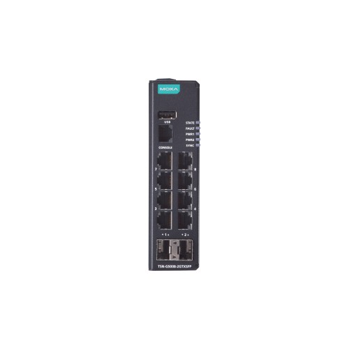 سوئیچ مدیریتی صنعتی موگزا MOXA TSN-G5008-2GTXSFP Managed Ethernet Switch
