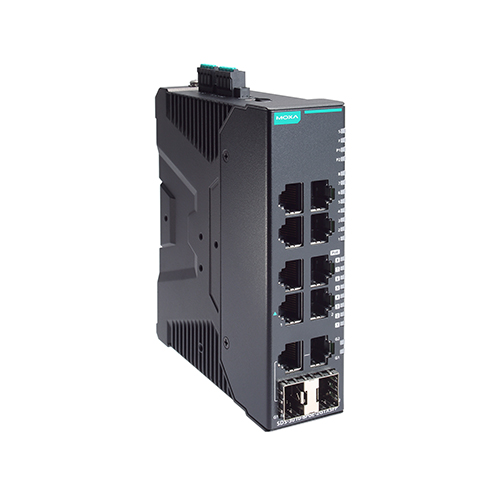 سوئیچ هوشمند صنعتی موگزا MOXA SDS-3010-8PoE-2GTXSFP Smart Ethernet Switch
