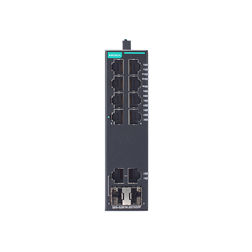 سوئیچ هوشمند صنعتی موگزا MOXA SDS-G3010-2GTXSFP Smart Ethernet Switch