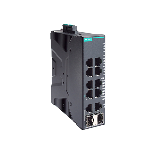 سوئیچ هوشمند صنعتی موگزا MOXA SDS-G3010-8PoE-2GTXSFP Smart Ethernet Switch