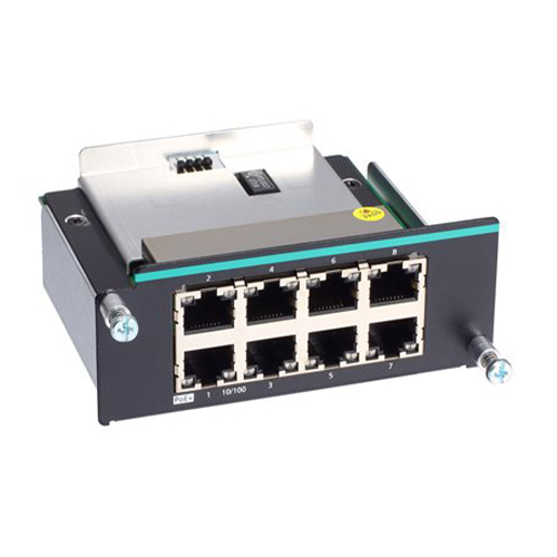 ماژول اترنت پر سرعت موگزا MOXA IM-6700A-8PoE Fast Ethernet Module