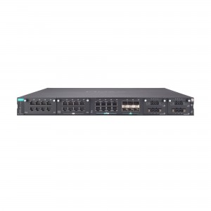 سوئیچ مدیریتی صنعتی موگزا MOXA RKS-G4030-PL-L3-PoE-8QGT-6XGS-T Industrial Managed Switch