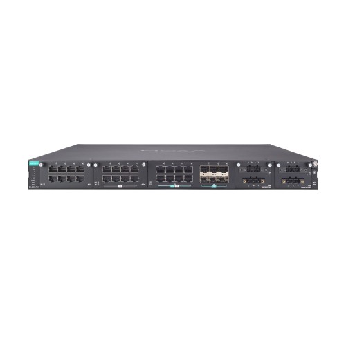 سوئیچ مدیریتی صنعتی موگزا MOXA RKS-G4030-PL-L3-PoE-8QGT-6XGS-T Industrial Managed Switch