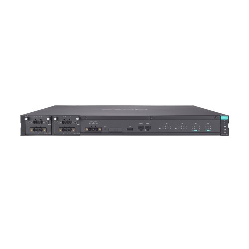 سوئیچ مدیریتی صنعتی موگزا MOXA RKS-G4030-PL-L3-PoE-8QGT-6XGS-T Industrial Managed Switch