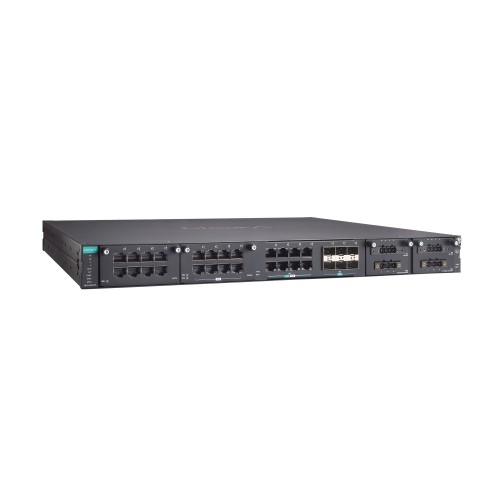 سوئیچ مدیریتی صنعتی موگزا MOXA RKS-G4030-PL-PoE-8QGT-6XGS-T Industrial Managed Switch