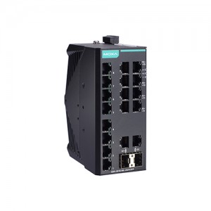 سوئیچ غیر مدیریتی صنعتی موگزا MOXA EDS-2018-ML-2GTXSFP-T Unmanaged Ethernet Switch
