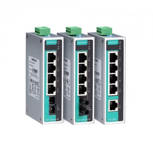 سوئیچ غیر مدیریتی صنعتی موگزا MOXA EDS-205A-S-SC Unmanaged Ethernet Switch
