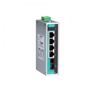 سوئیچ غیر مدیریتی صنعتی موگزا MOXA EDS-205A-S-SC Unmanaged Ethernet Switch