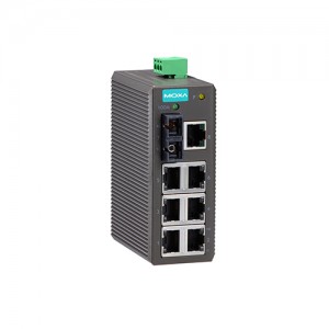 سوئیچ غیر مدیریتی صنعتی موگزا MOXA EDS-208-M-SC Unmanaged Ethernet Switch