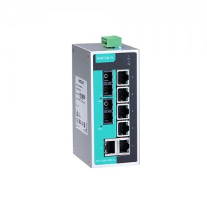 سوئیچ غیر مدیریتی صنعتی موگزا MOXA EDS-208A-MM-SC-T Unmanaged Ethernet Switch