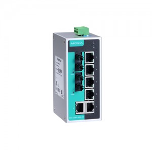 سوئیچ غیر مدیریتی صنعتی موگزا MOXA EDS-208A-MM-ST-T Unmanaged Ethernet Switch