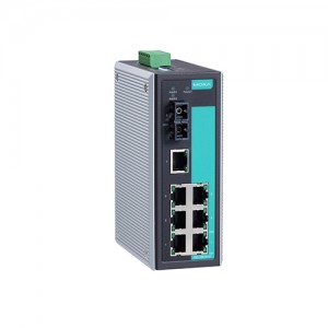 سوئیچ غیر مدیریتی صنعتی موگزا MOXA EDS-308-M-SC-T Unmanaged Ethernet Switch