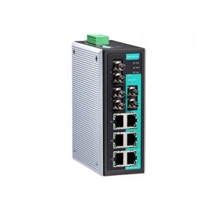 سوئیچ غیر مدیریتی صنعتی موگزا MOXA EDS-309-3M-ST Unmanaged Ethernet Switch