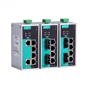 سوئیچ غیر مدیریتی صنعتی موگزا MOXA EDS-P206A-4PoE-M-SC-T Unmanaged Ethernet Switch